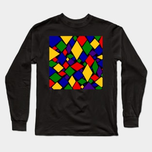 multicolored tile Long Sleeve T-Shirt